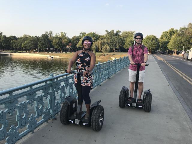 Hősök tere Segway túra - Városligeti hídon